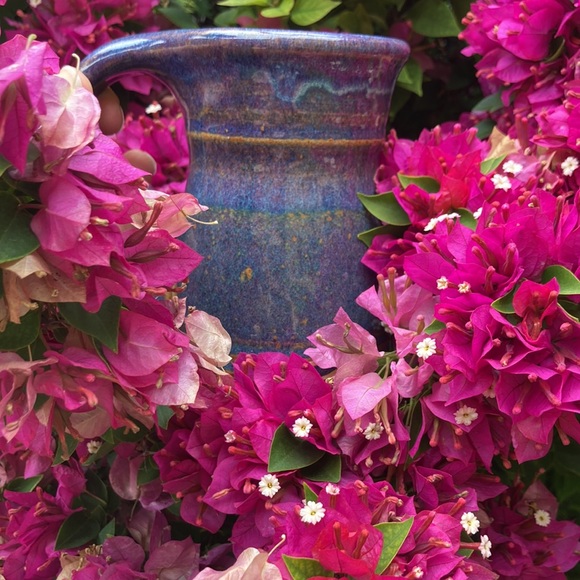 Mug studio pottery coffee tea handmade ceramic stoneware 13oz - Picture 9 of 15